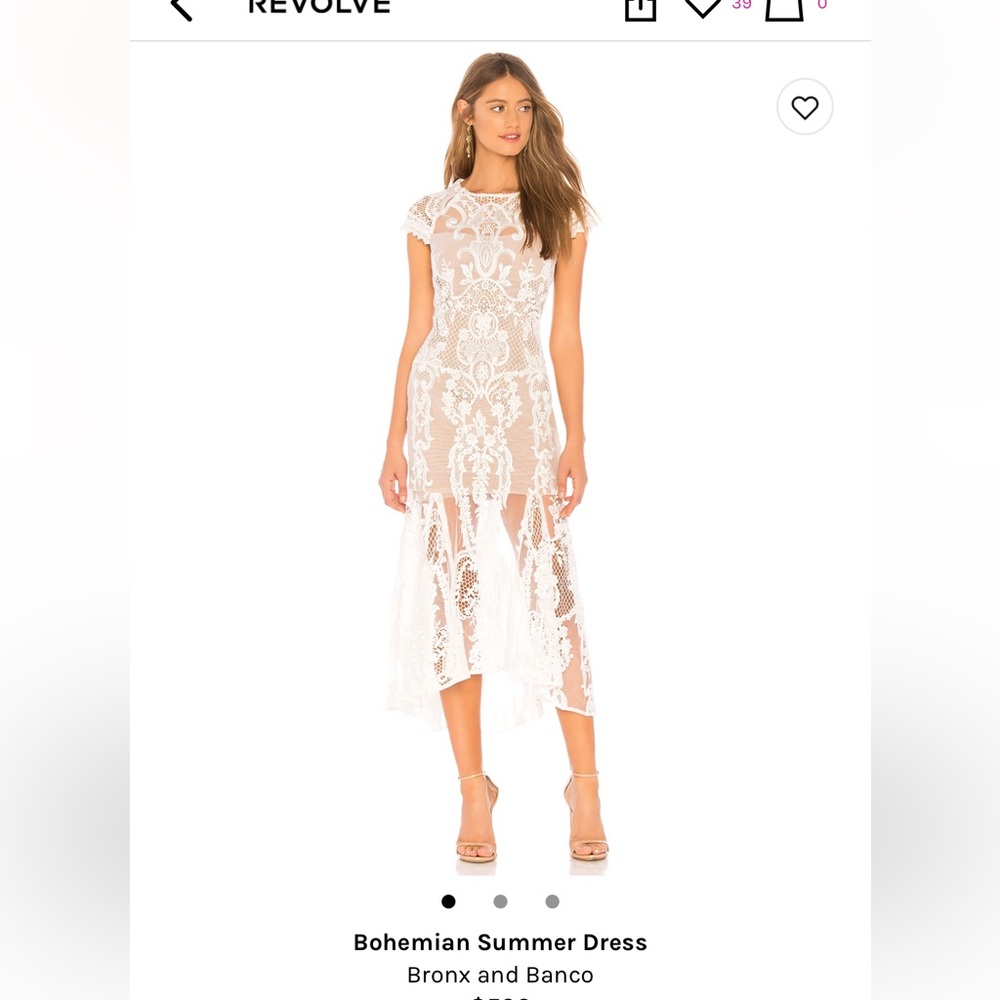 Bronx and Banco Bohemian Summer Dress, Size Small